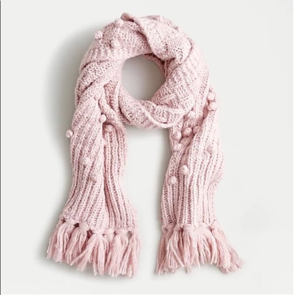 J.Crew Chunky knit bobble scarf - Picture 3 of 7